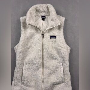 Patagonia Cream Fleece Vest